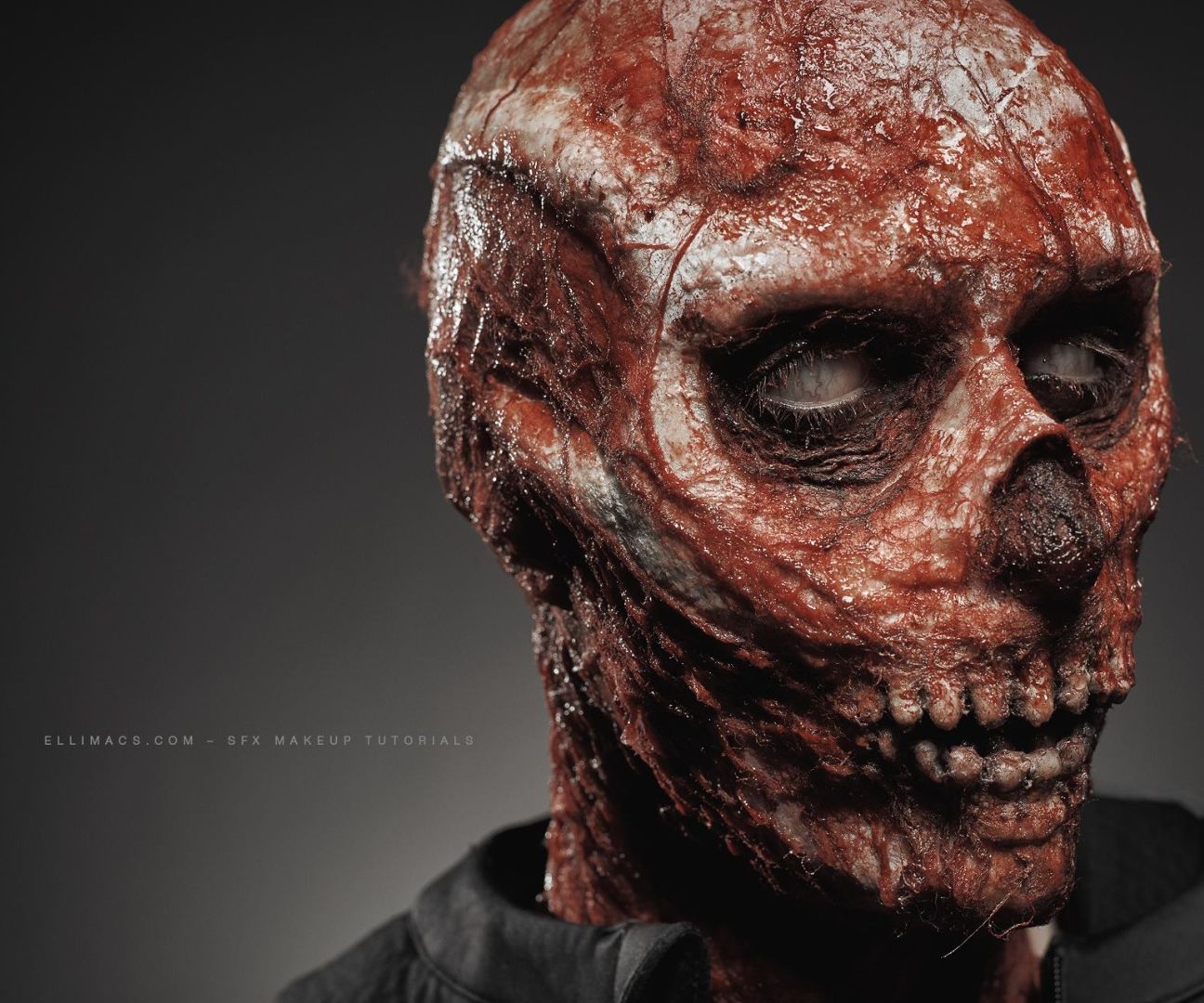 Skeleton Zombie - SFX Makeup Tutorial