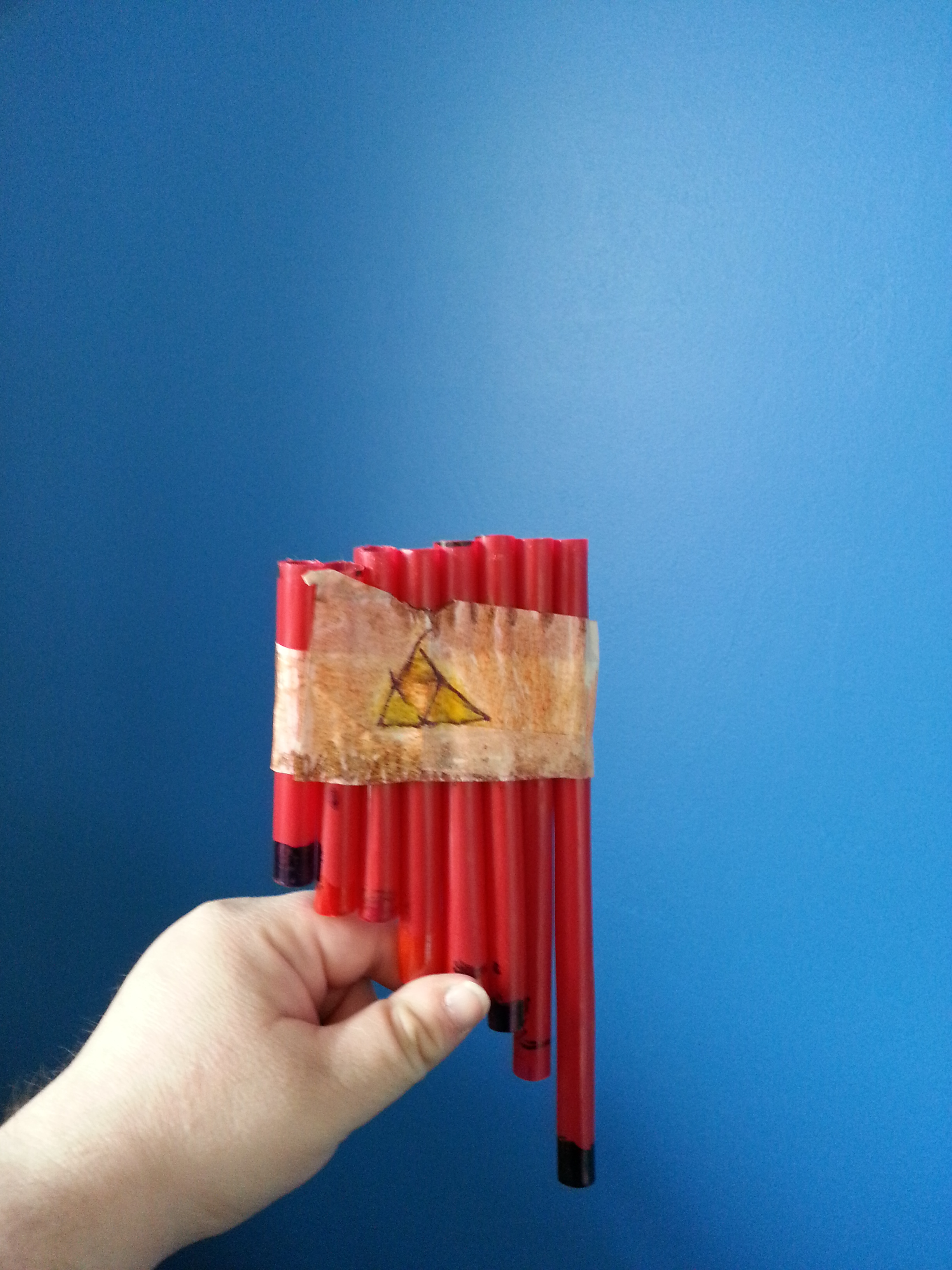 Homemade Pan Flute...with Straws!