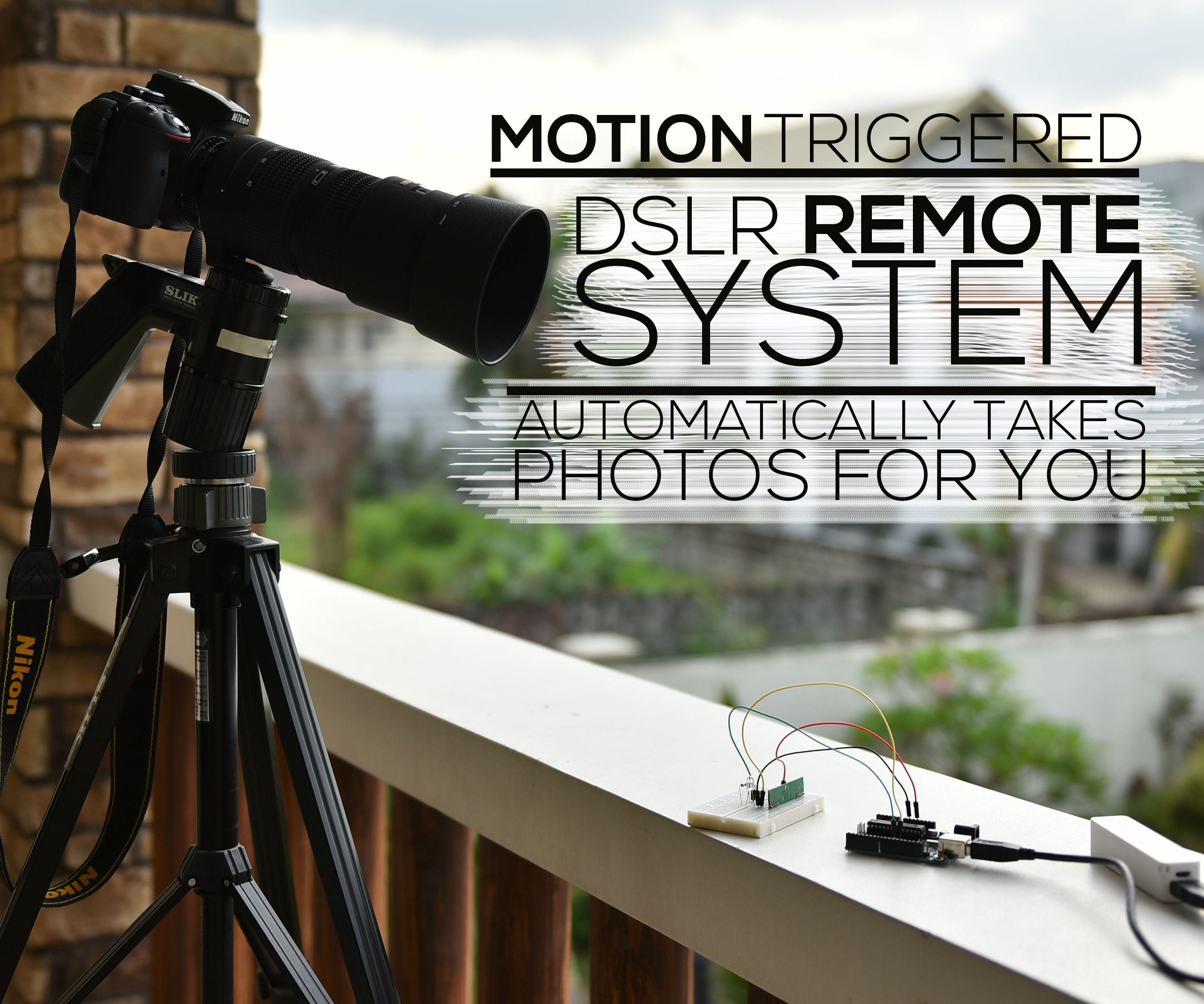 Motion Triggered DSLR Remote System