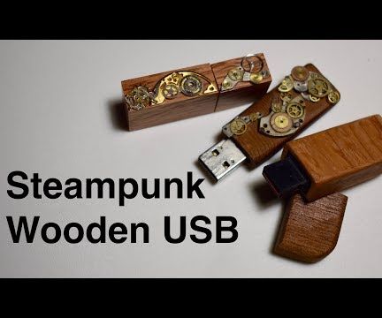 Wooden Steampunk USB