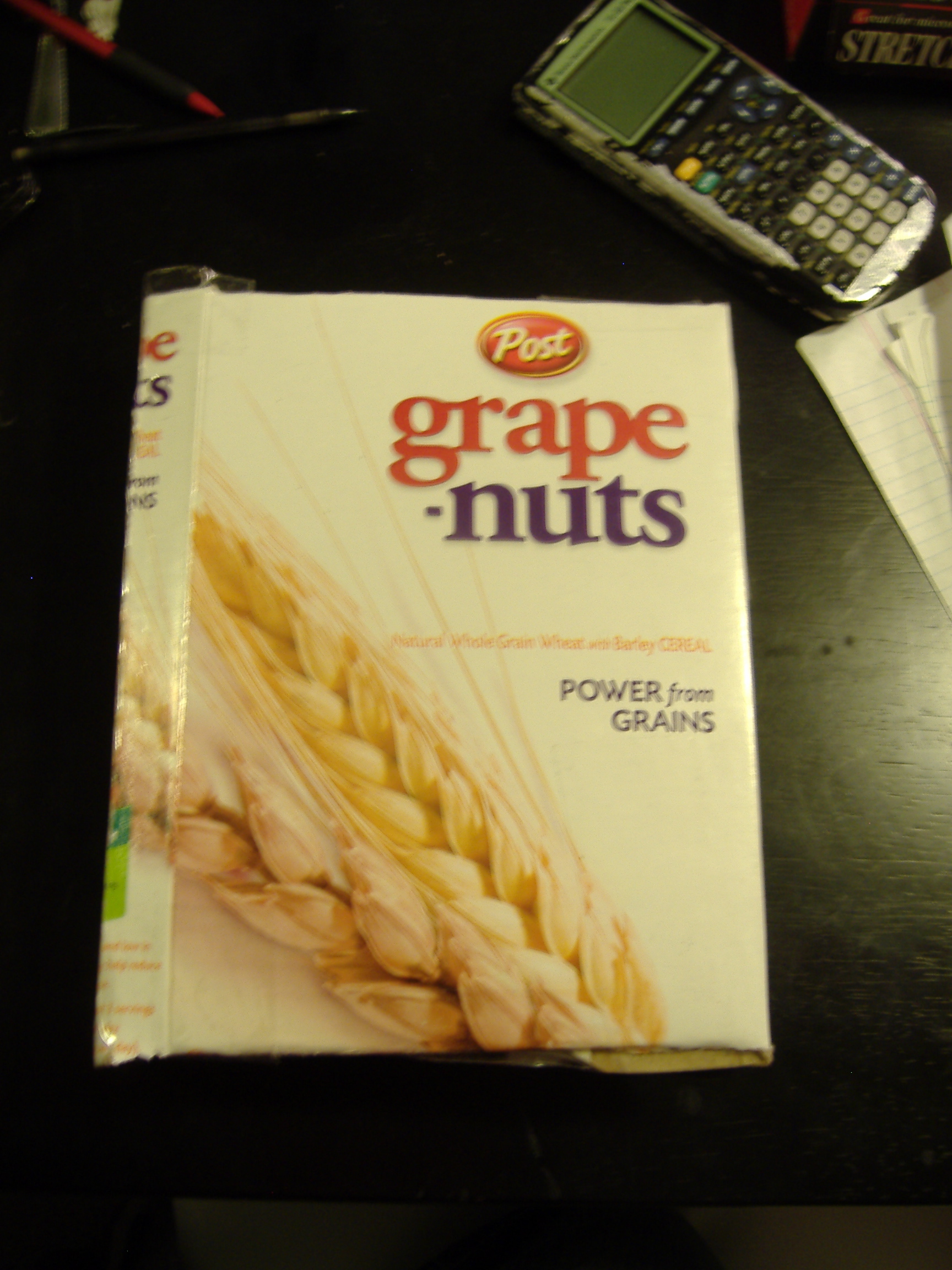 Book Cover From Cereal Box