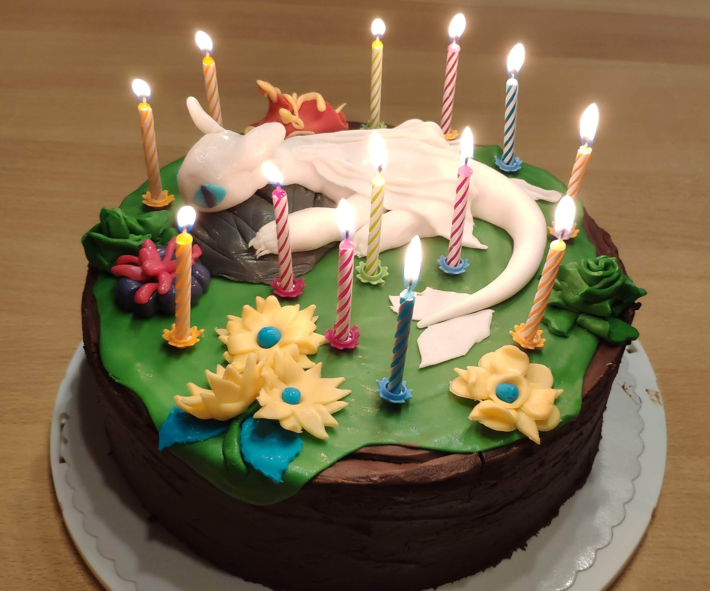 Toothless - Cake Fondant