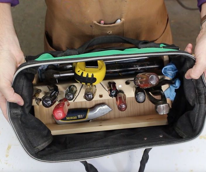 DIY Toolbag Organizer