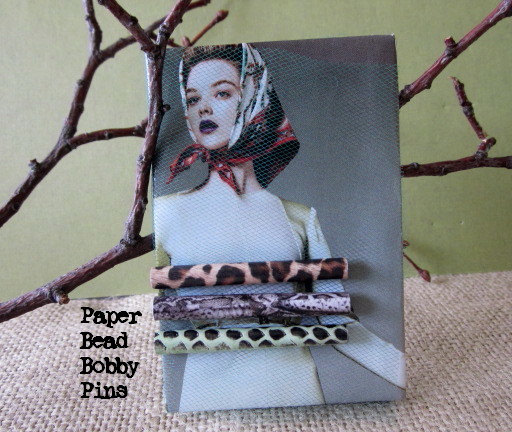 Bobby Pins - DIY From Paper