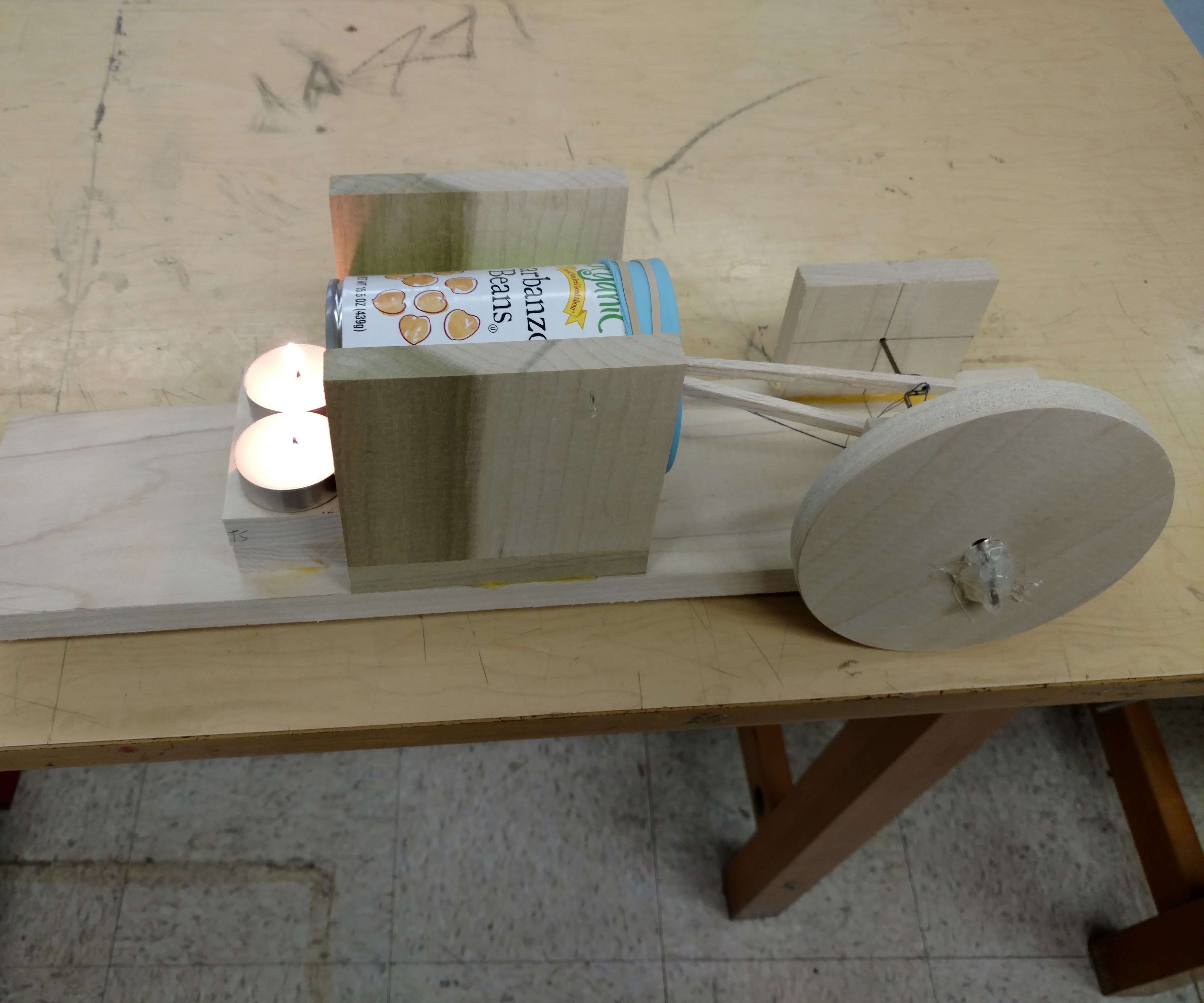 Stirling Engine Car