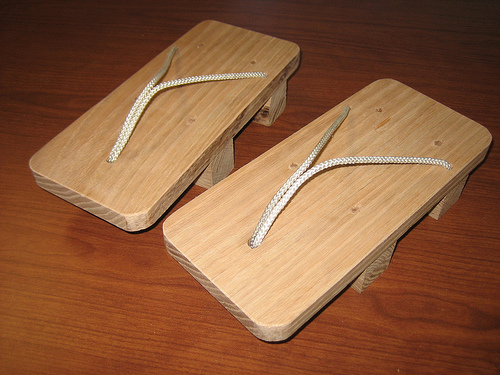 Make Your Own Geta Sandles