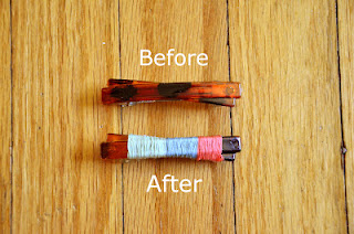 Turn a Plain Barrette Into a Colorful Hair Accessory