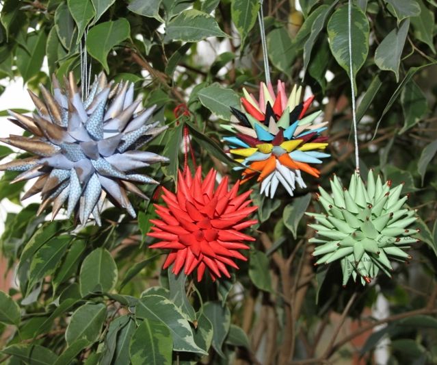 Paper Star Ornaments