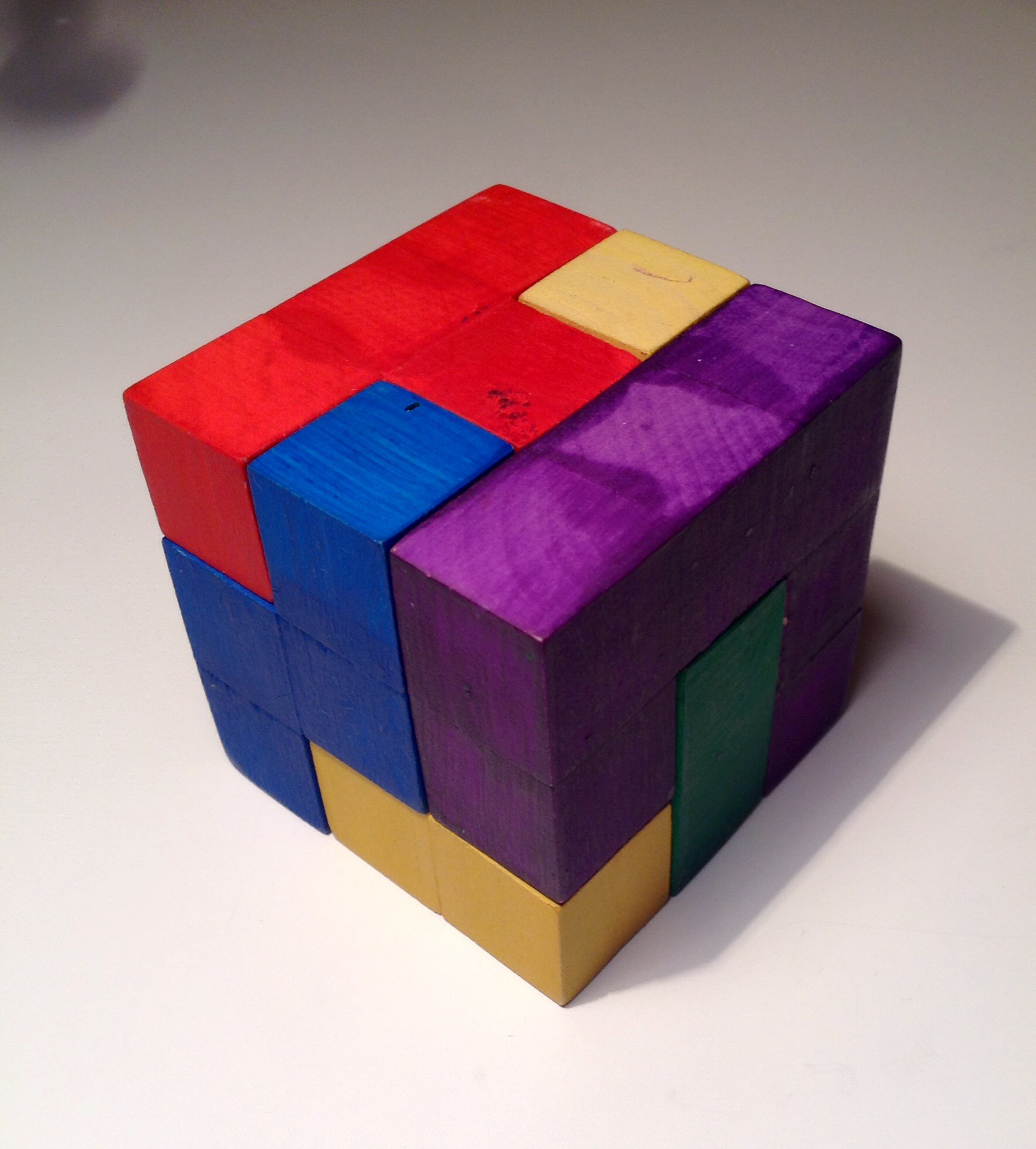 Wooden Puzzle Cube