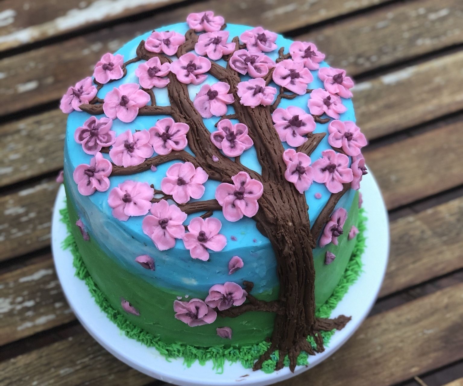 Cherry Blossom Cake