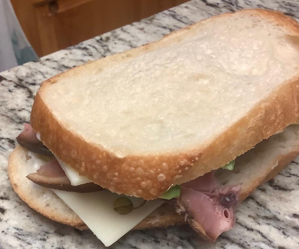 Incredible Ham, Swiss Cheese, and Avocado Sandwich