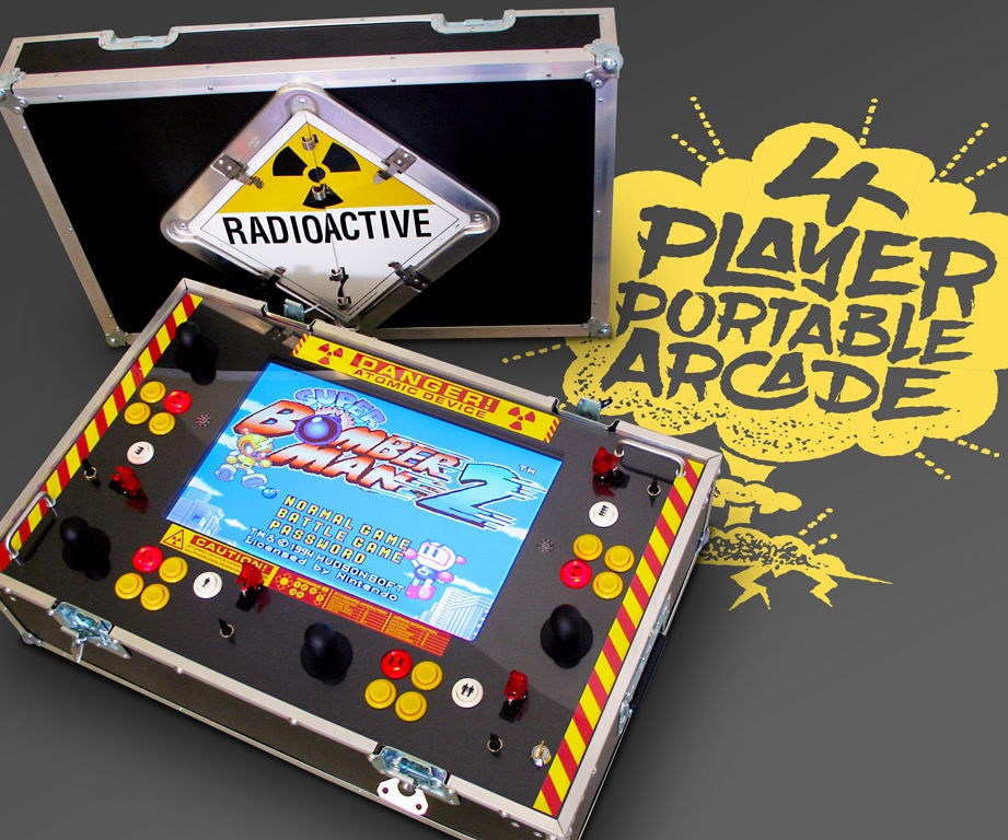 4 Player Portable Arcade Machine