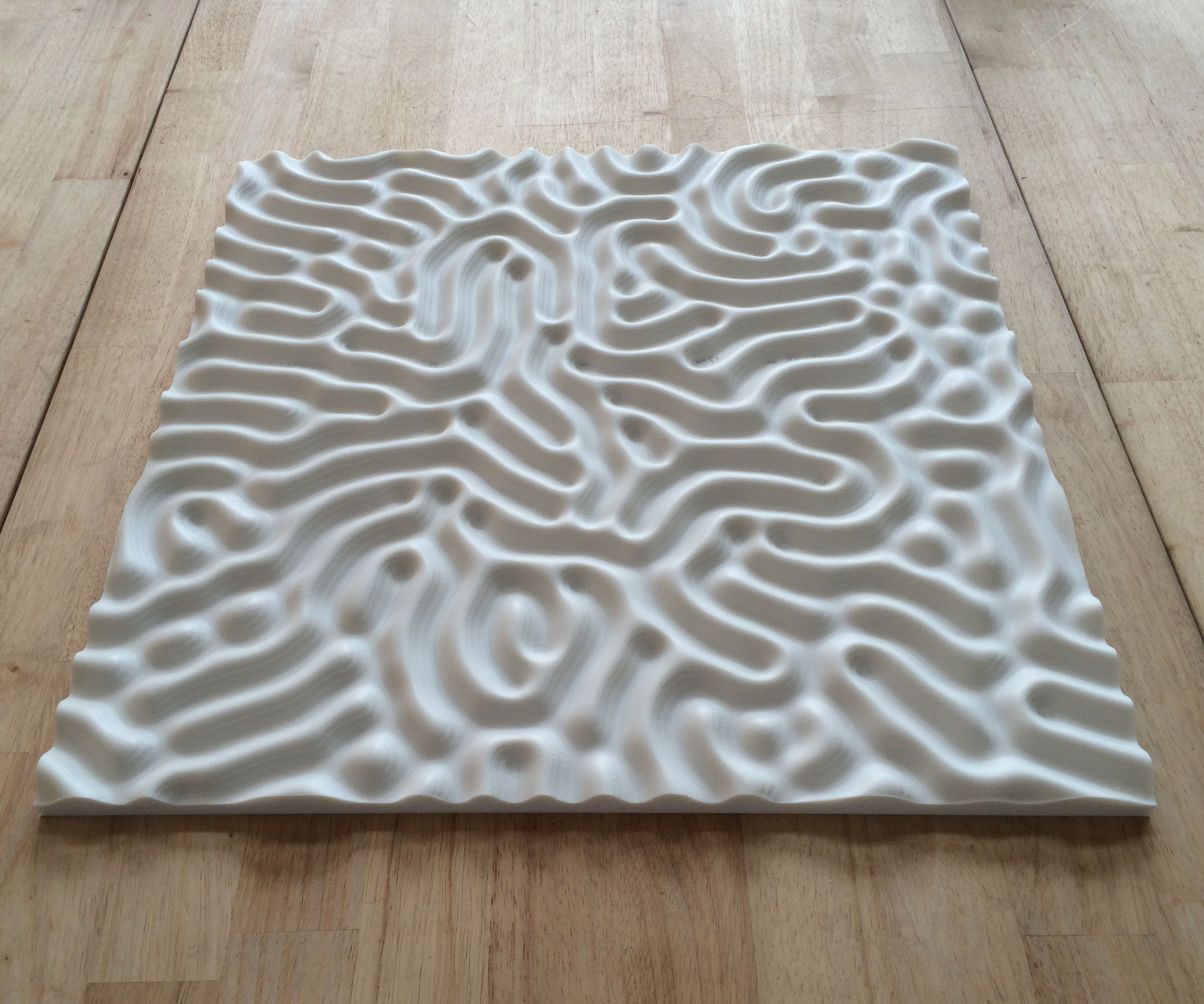 Your Brain on Pier 9: CNC Milled Corian