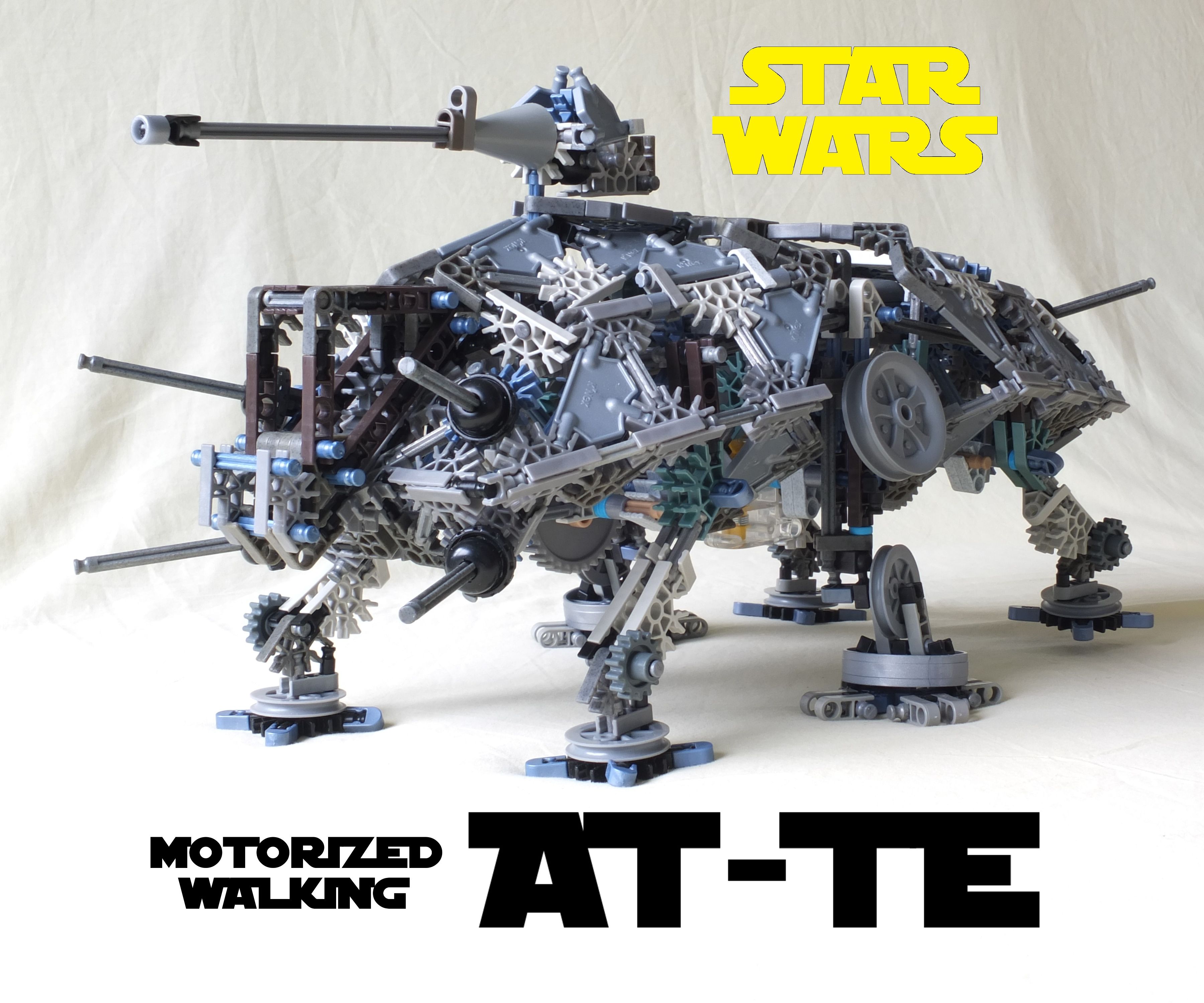 K'NEX Motorized Walking AT-TE From Star Wars