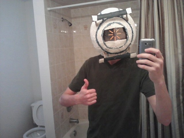 Portal 2 Space Personality Core Helmet / Mask