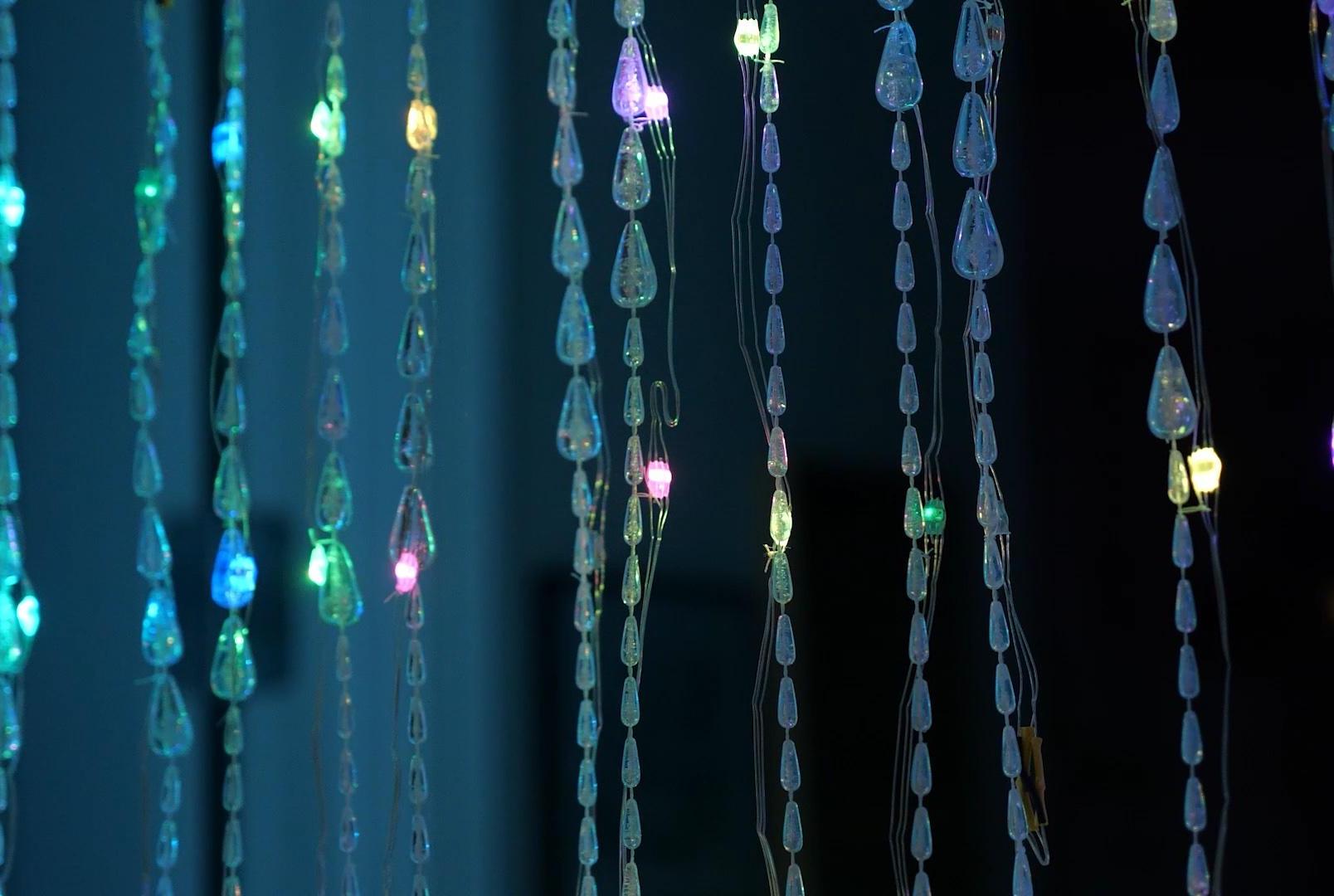 LED Beaded Curtain