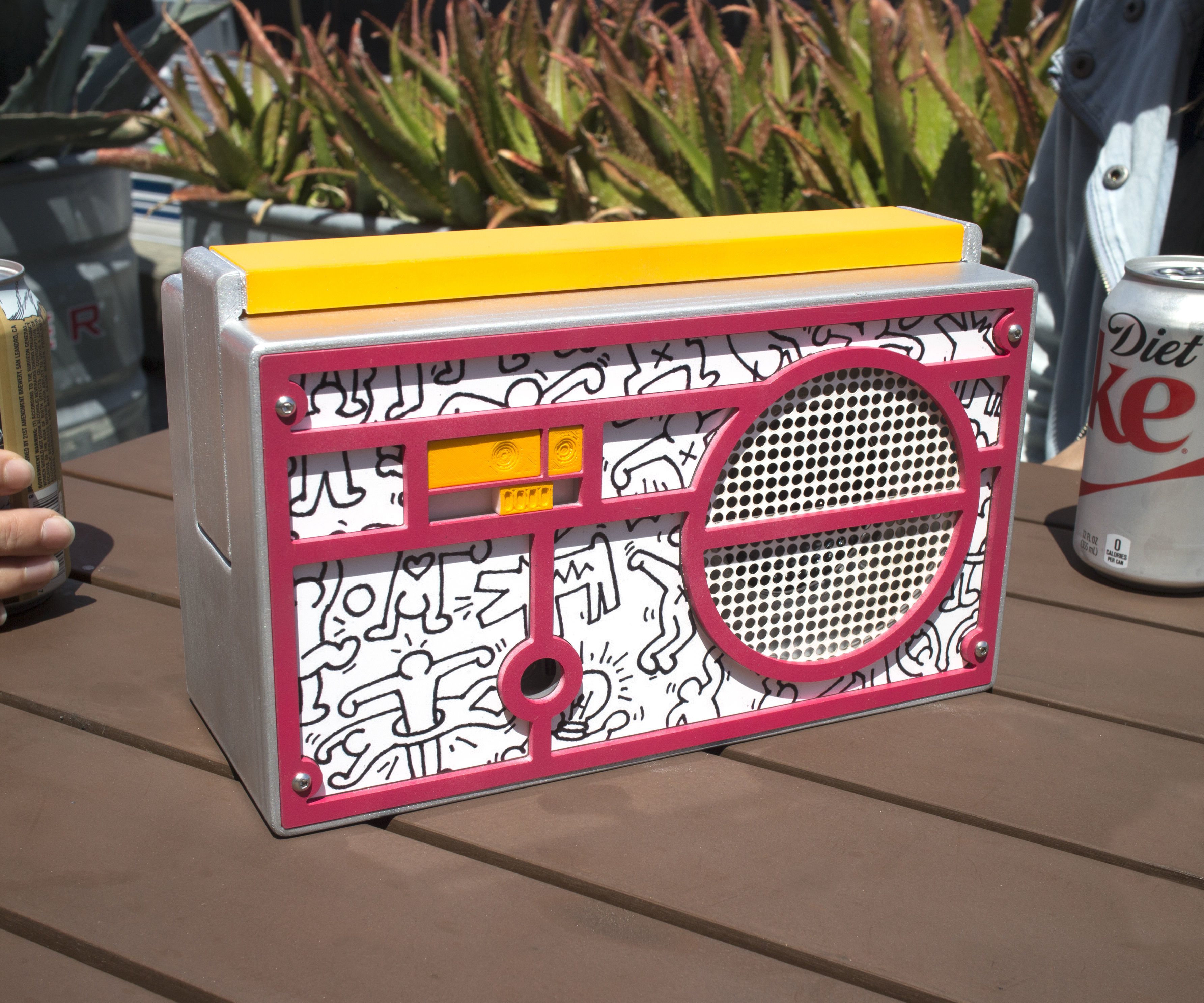 Retro Bluetooth Boombox