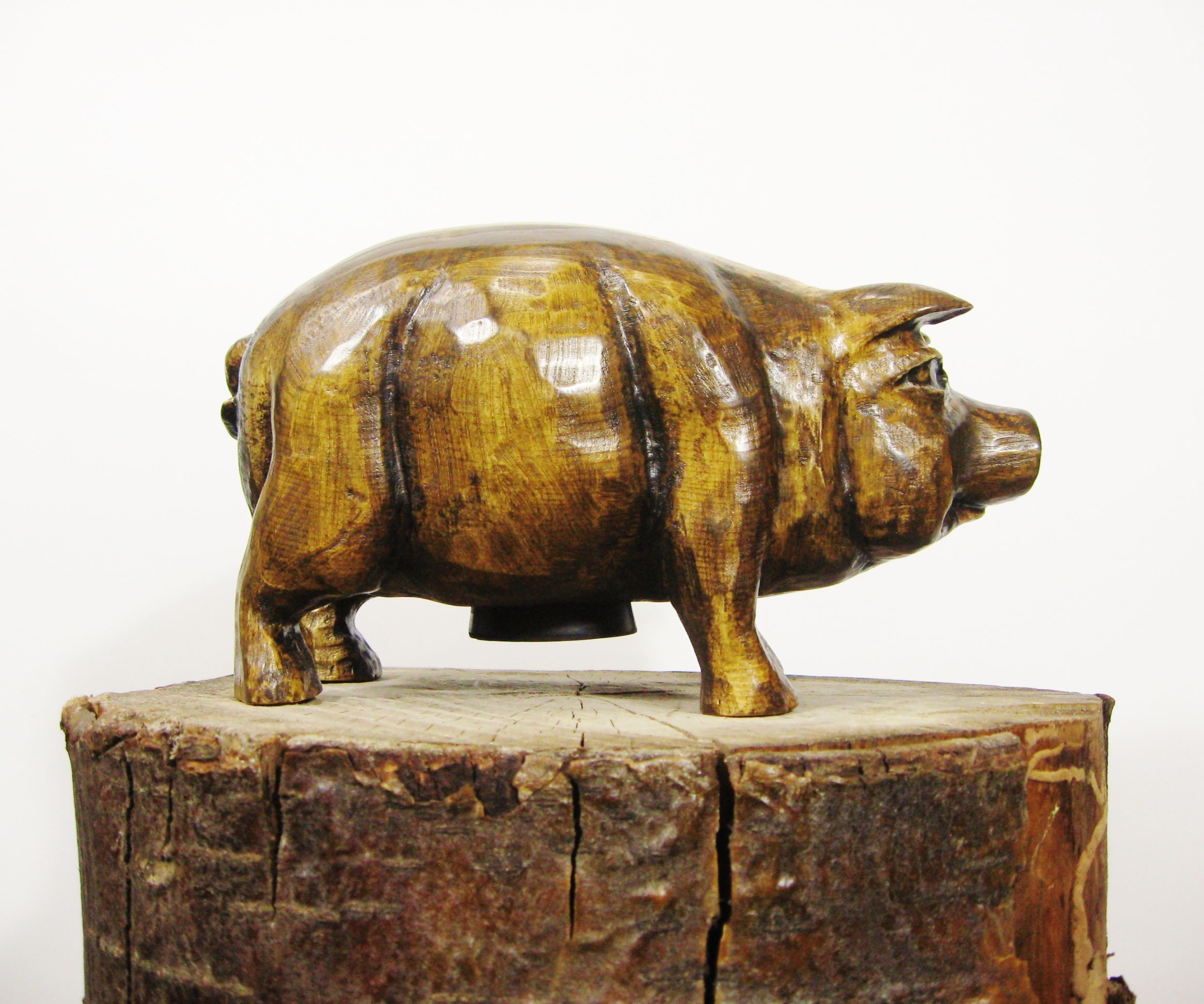 Wooden Piggy Bank