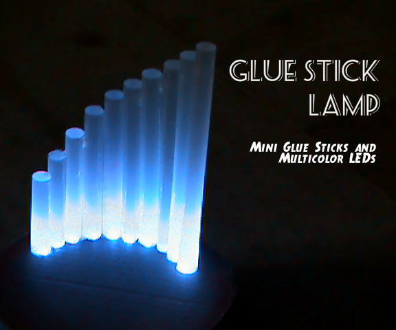 Diffused Glue Stick Lamp