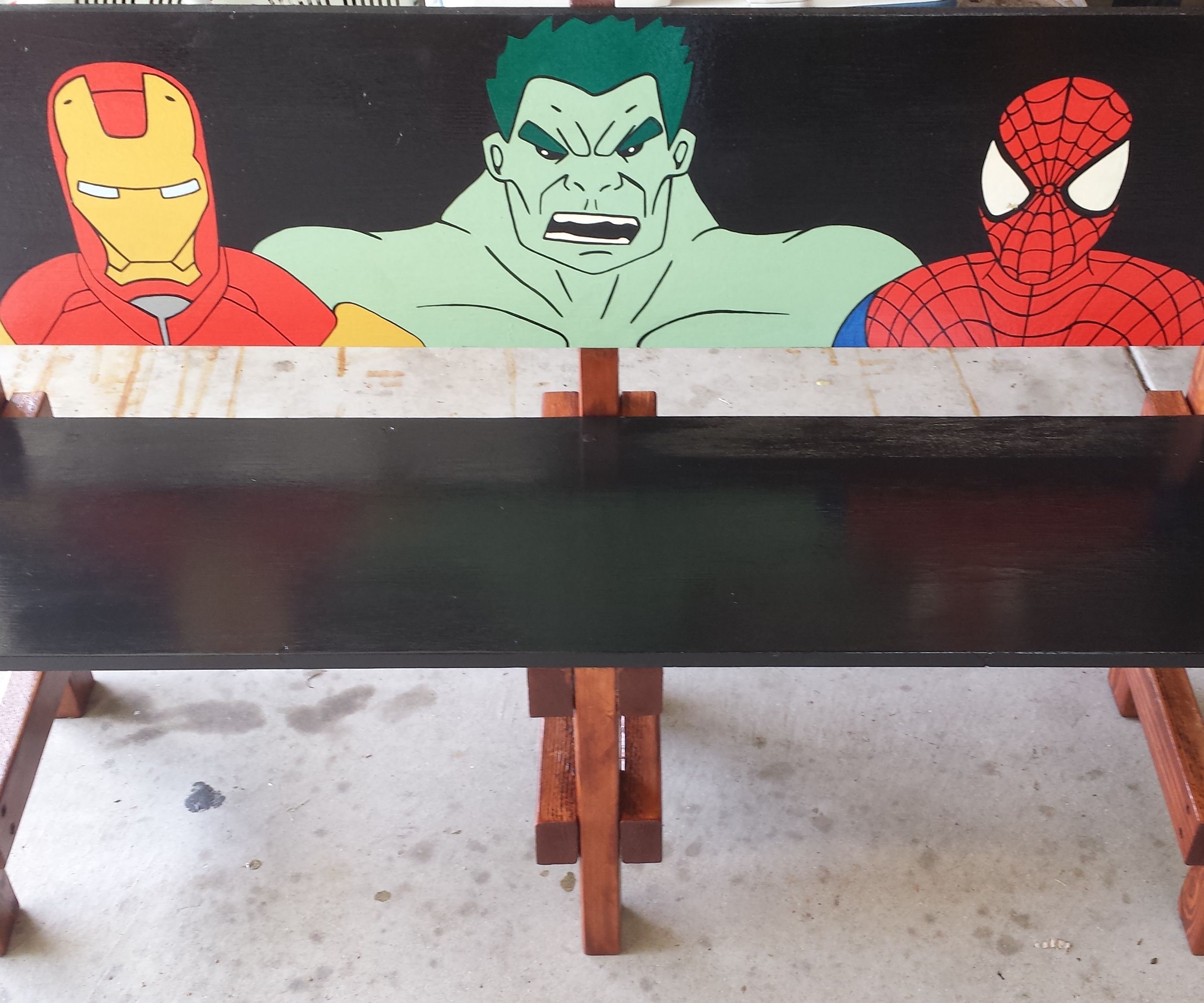 Superhero Kids Bench