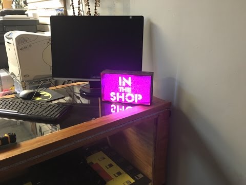 &amp;quot;In the Shop&amp;quot; Light