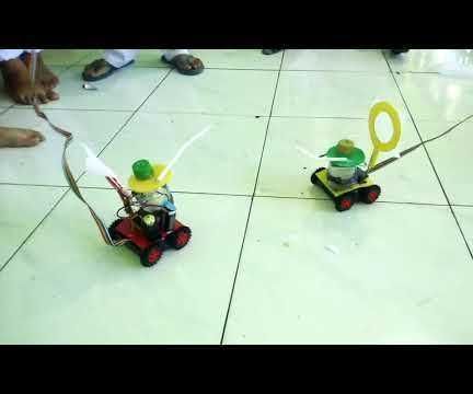 A BATTLE WATER GUN CRC ROBOT