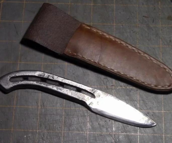 How to Make a Knife Sheath 
