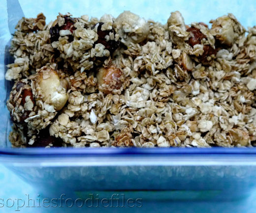 No-Oil Granola! Vegan & Gluten-free!