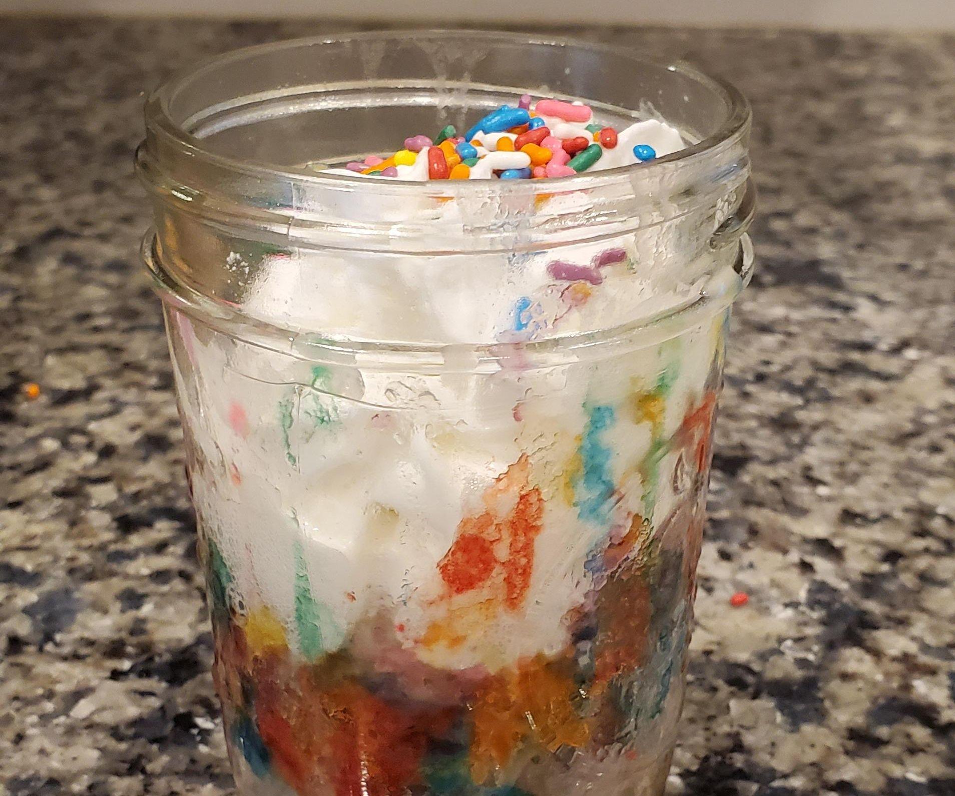 Easy Cake in a Jar