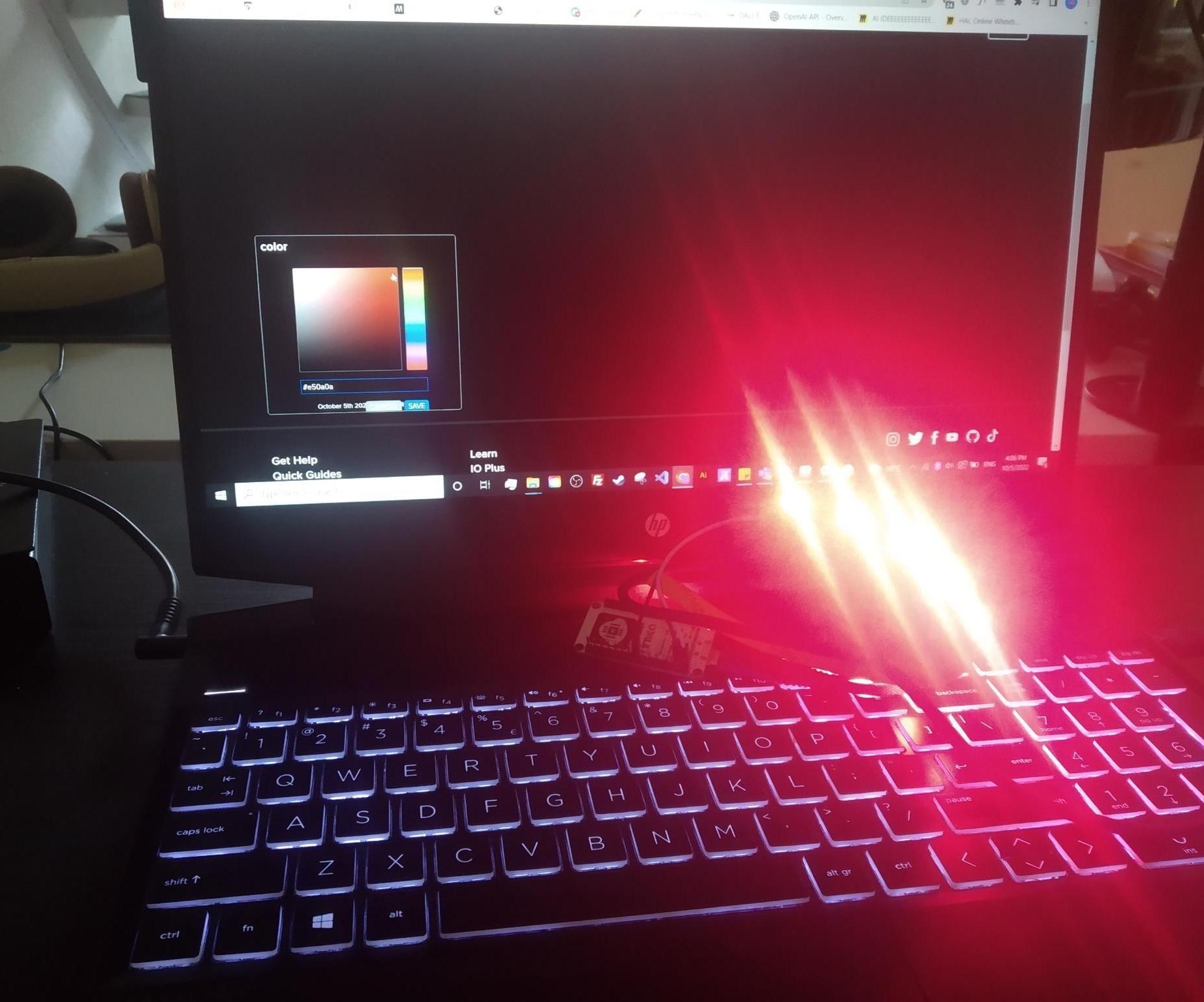 Adafruit IO: Color Your LEDs With a Colorpicker