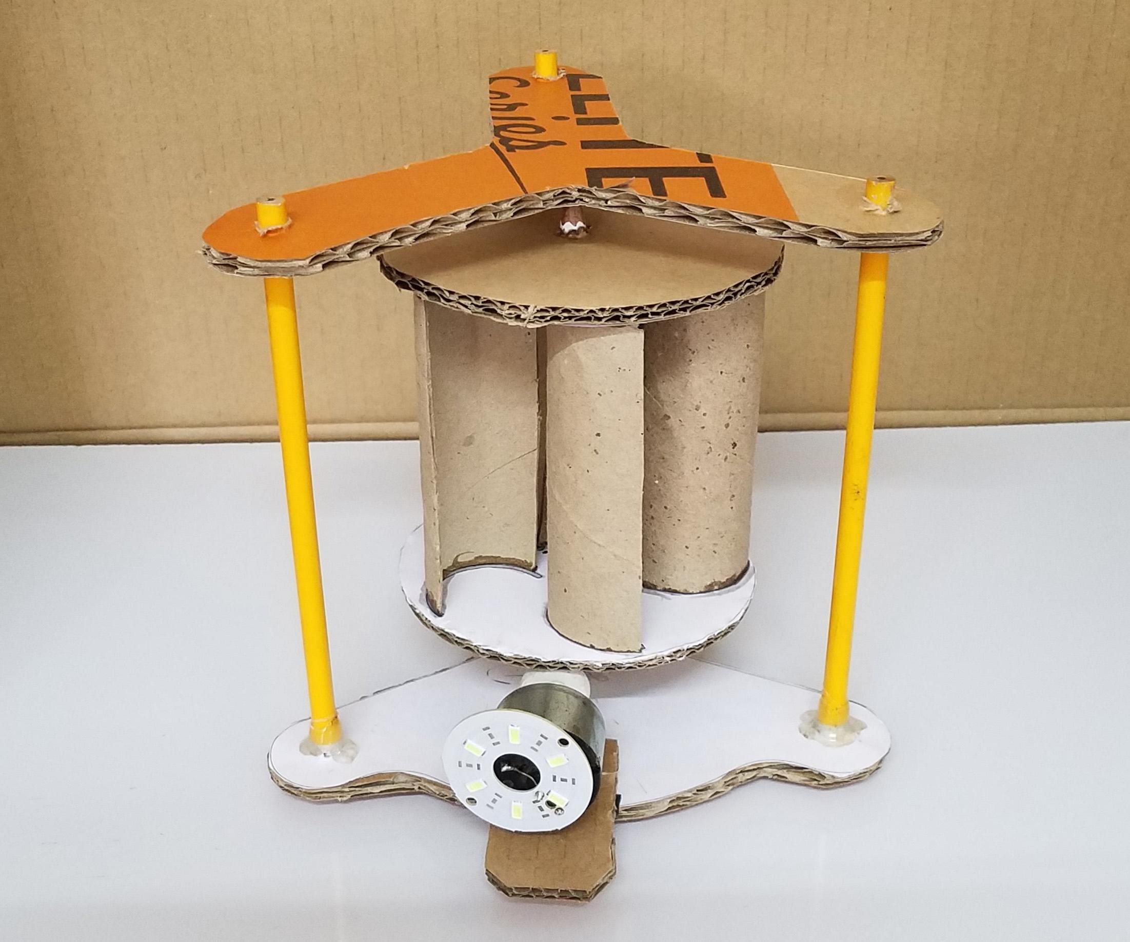 How to Make a Very Simple Savonius Wind Turbine