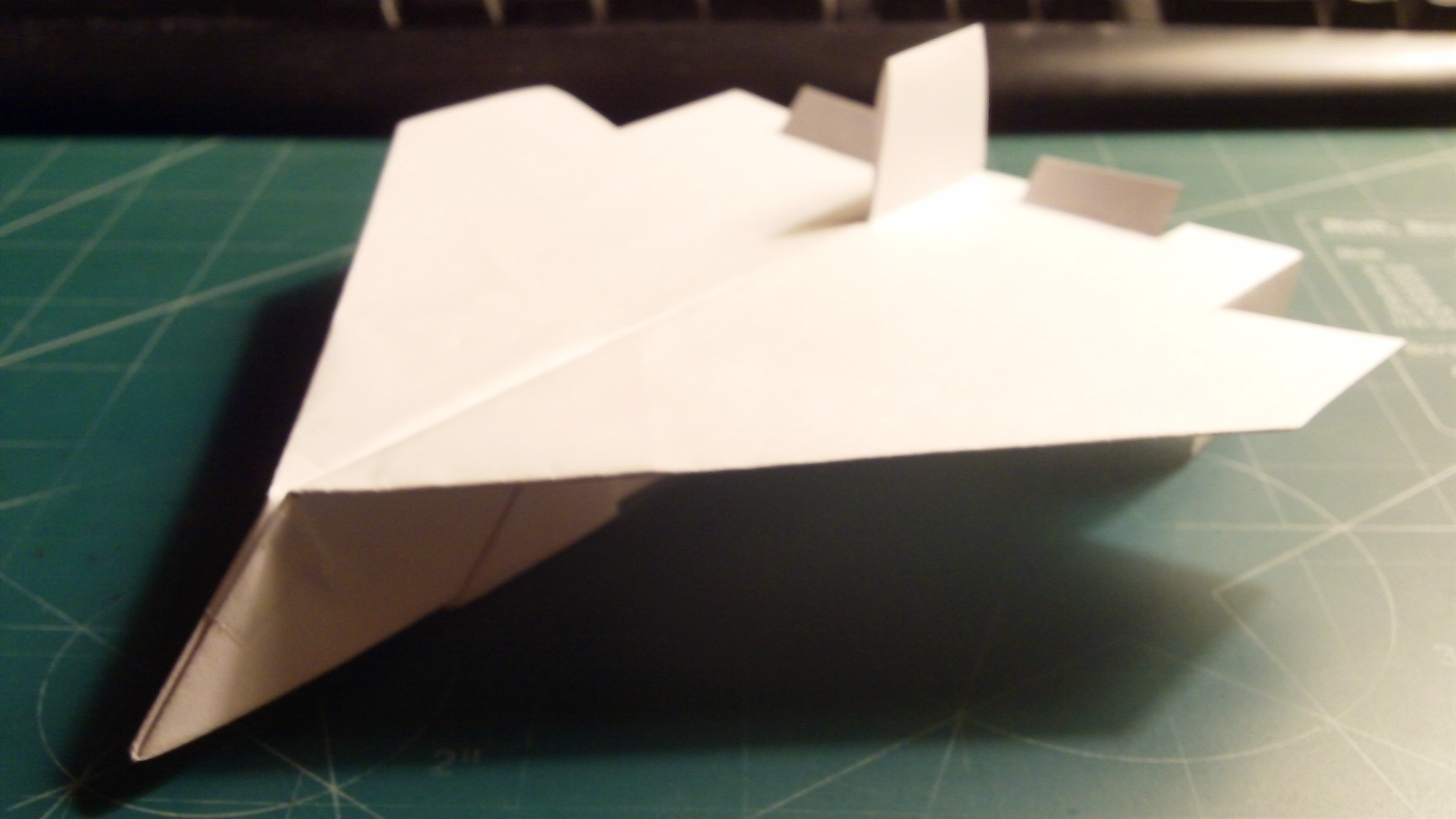 How to Make the UltraSpectre Paper Airplane