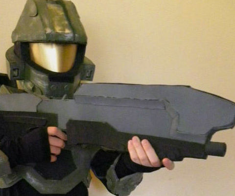 How to Make a Lifesize Halo Assault Rifle