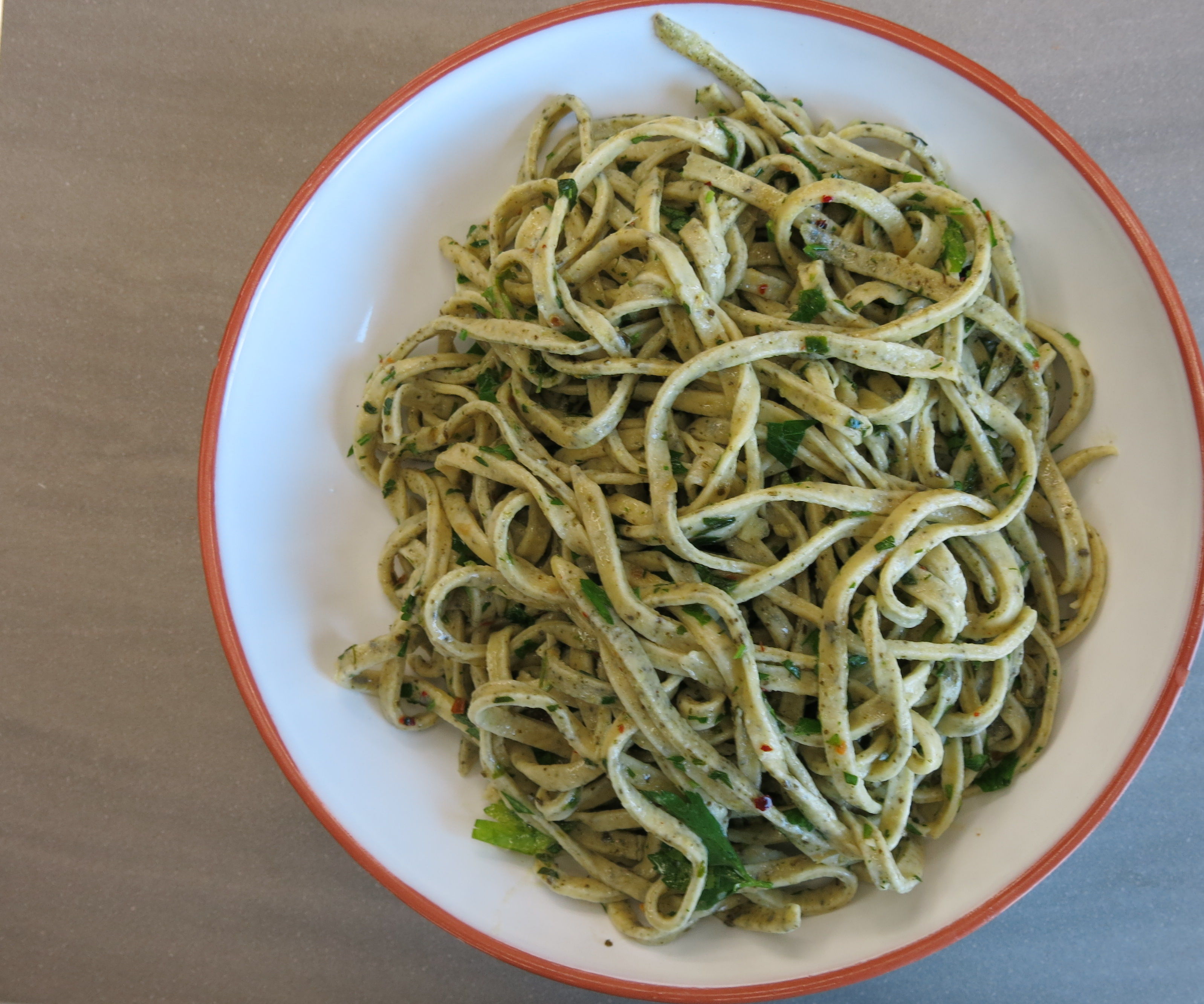 Fresh Seaweed Pasta 