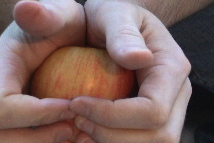 Crack an Apple in Half With Your Bare Hands