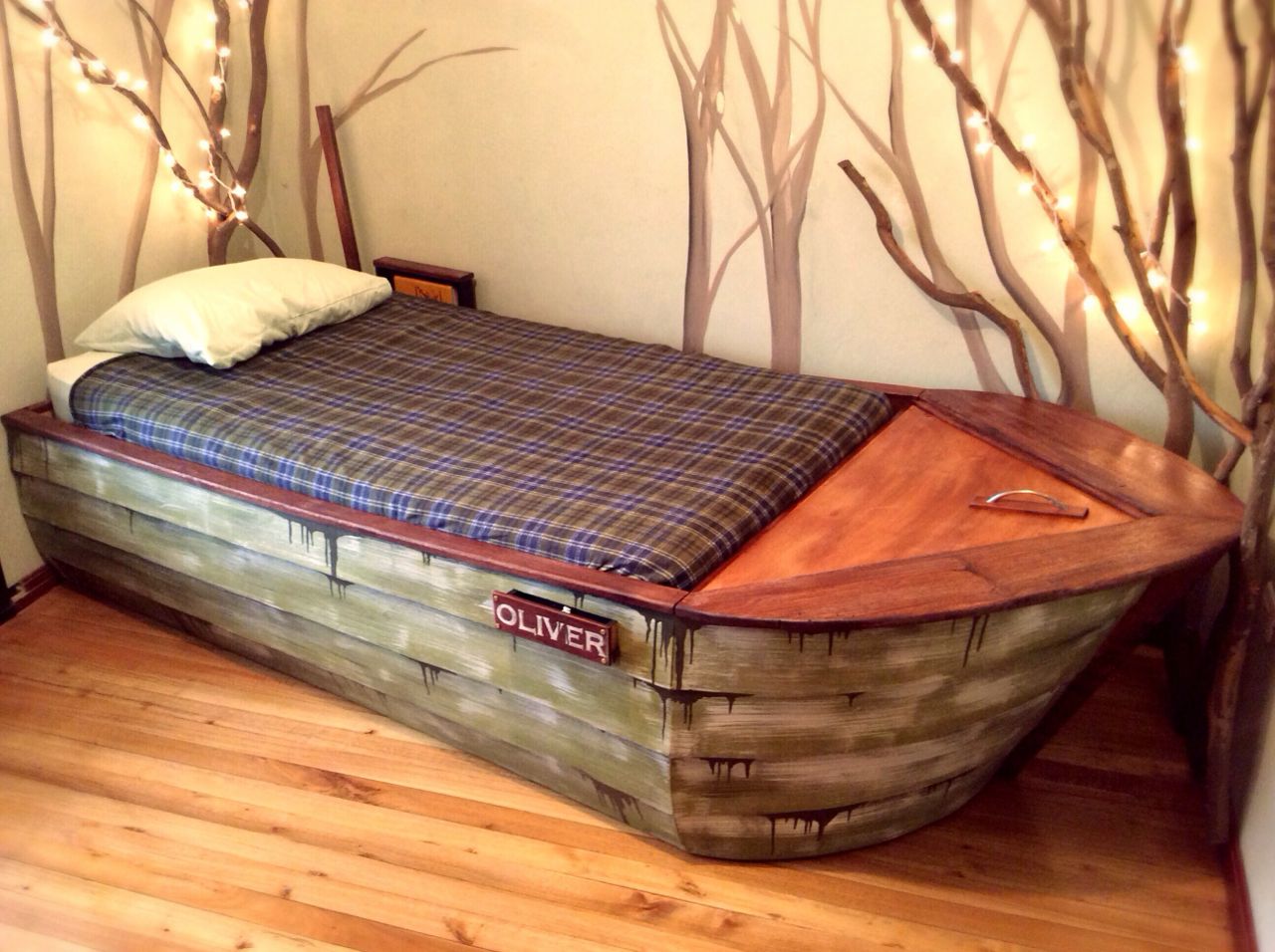 Boat Bed With Secret Compartments