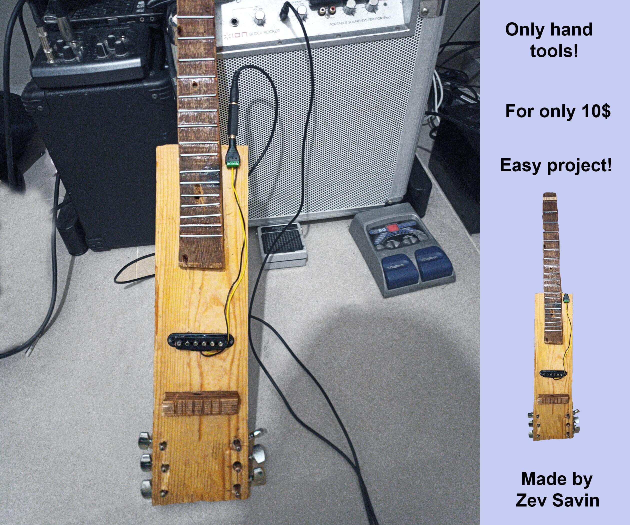 Scrapwood Electric Guitar