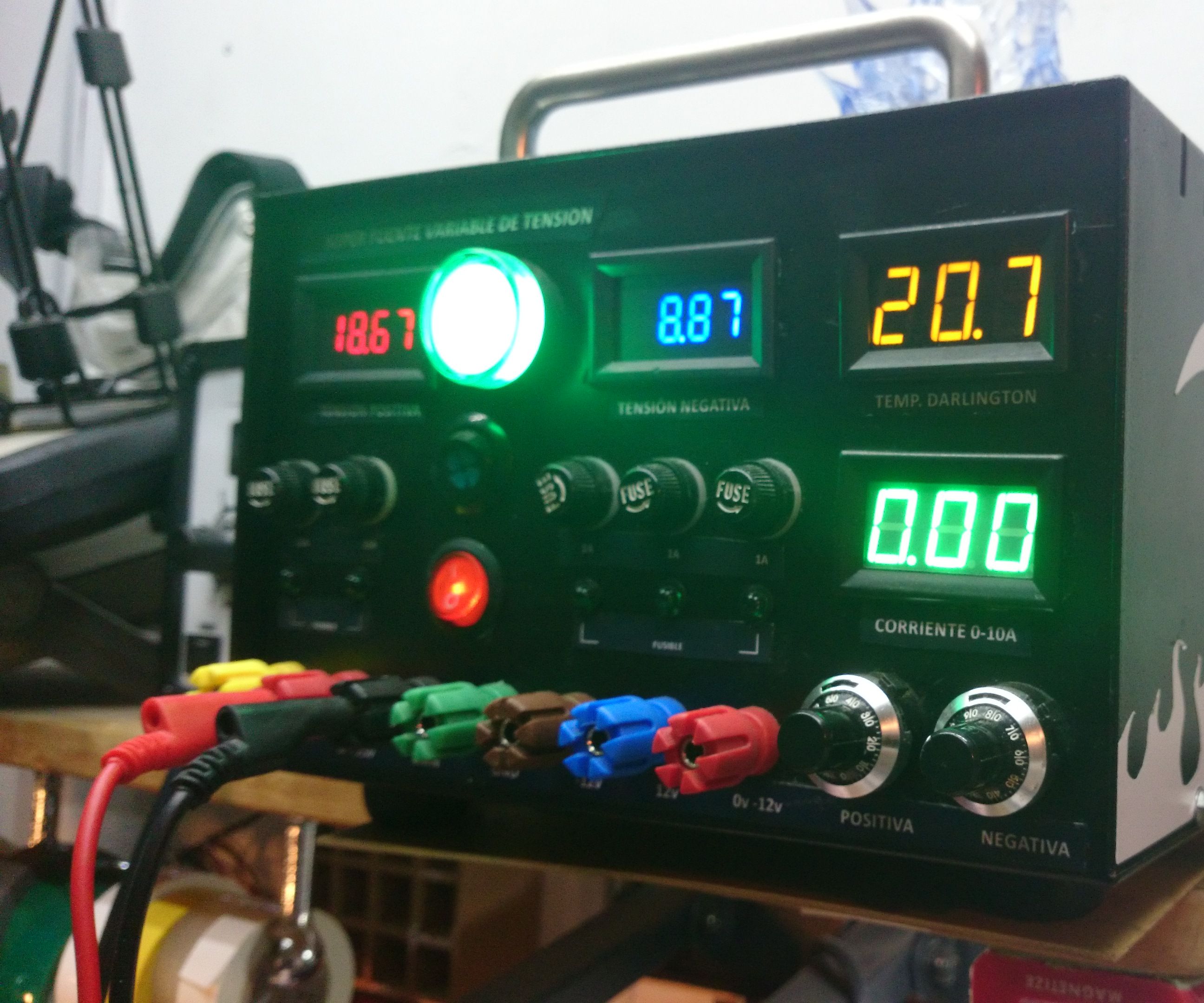 Design and Implementation of a 10Amp Linear Power Supply