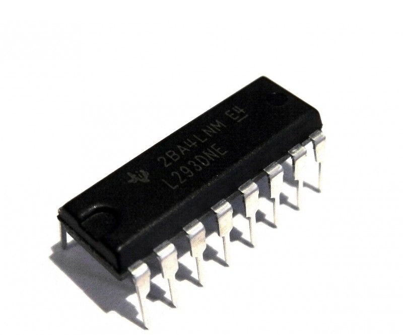 L293D/NE Motor Driver Pin Diagram 