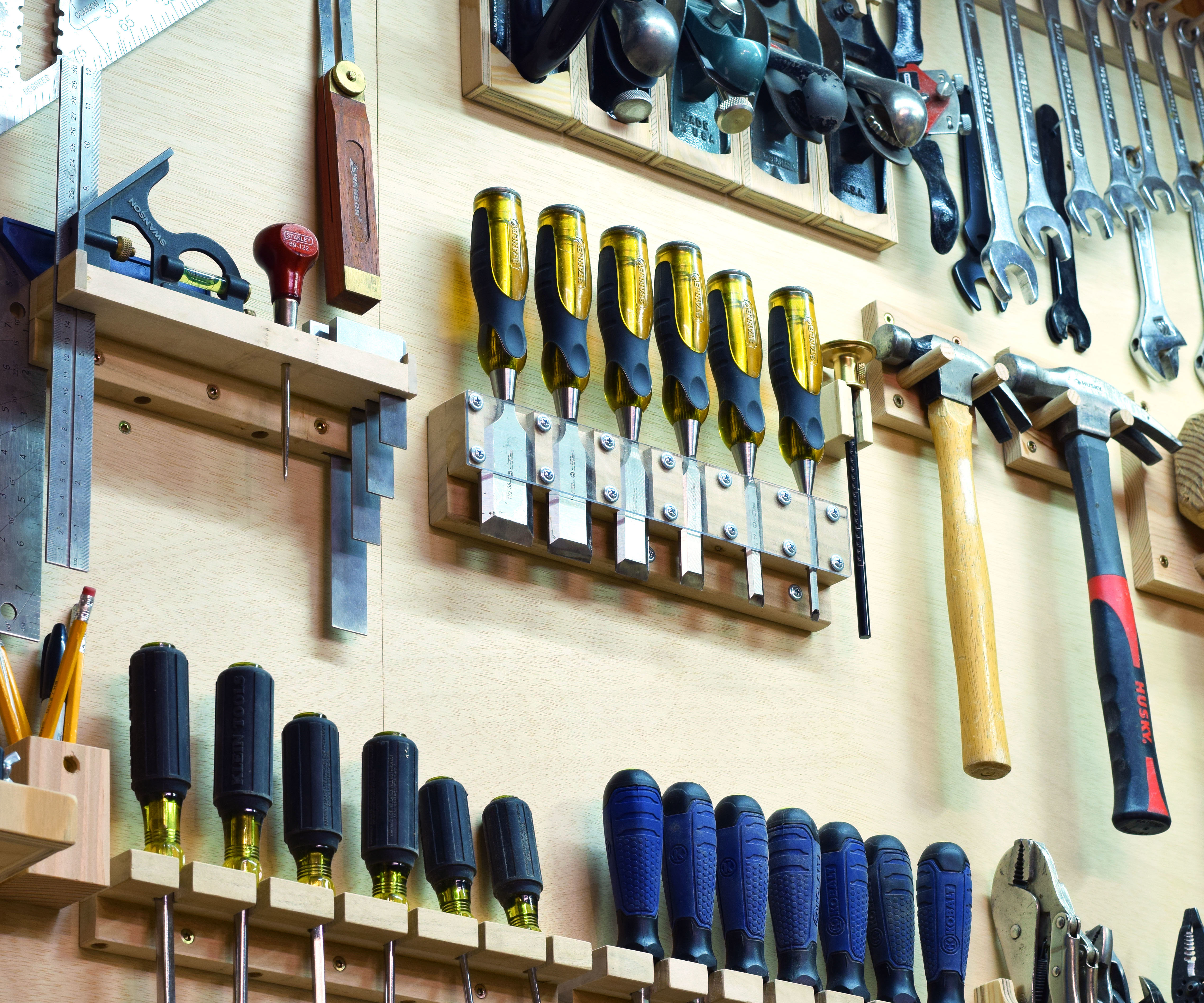 Custom Tool Wall