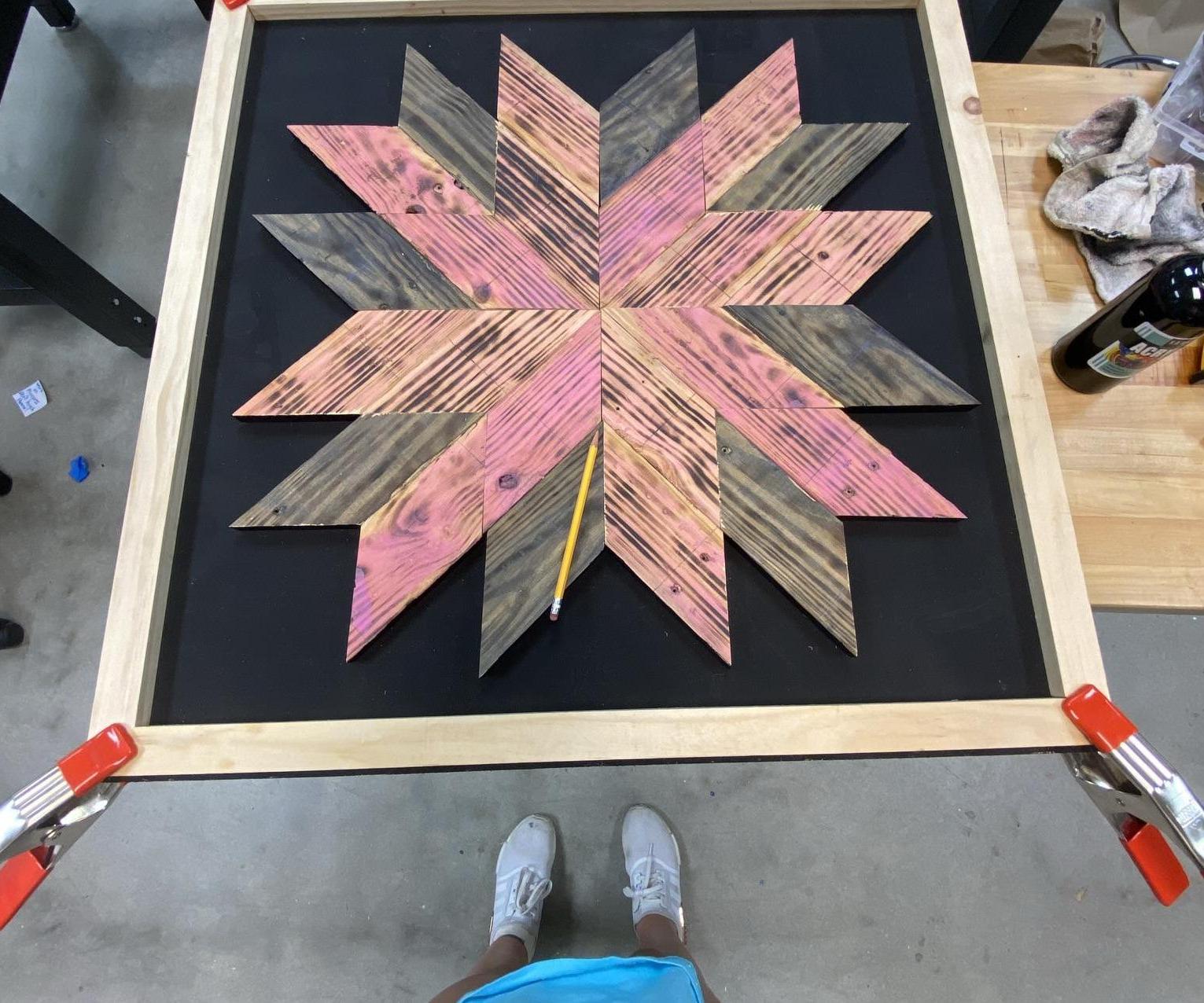 Wood Art Hanging