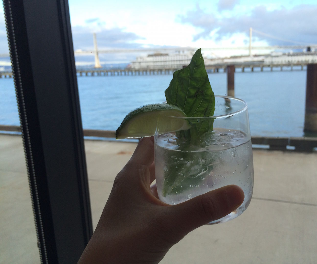 How to Make a Basil Lemongrass Vodka Tonic