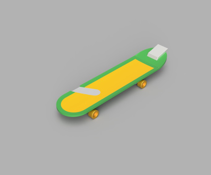   Conan's Rocket Skateboard