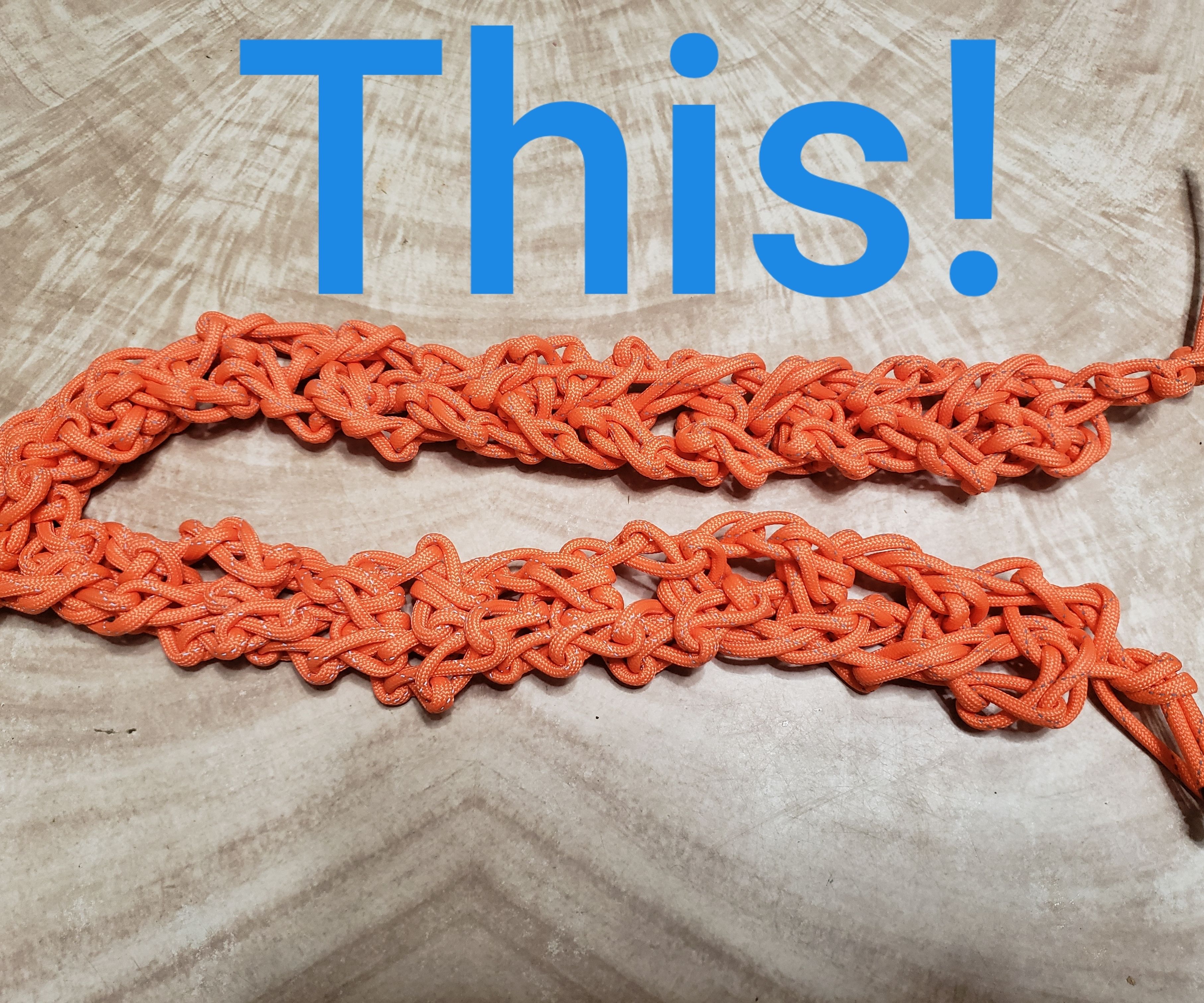 Paracord Daisy Chain 