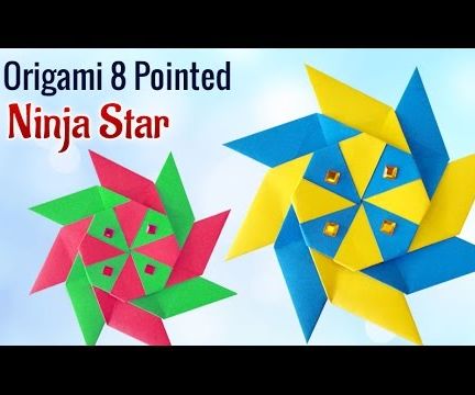 Projects for Kids: How to Make a DIY 8 Pointed Ninja Star