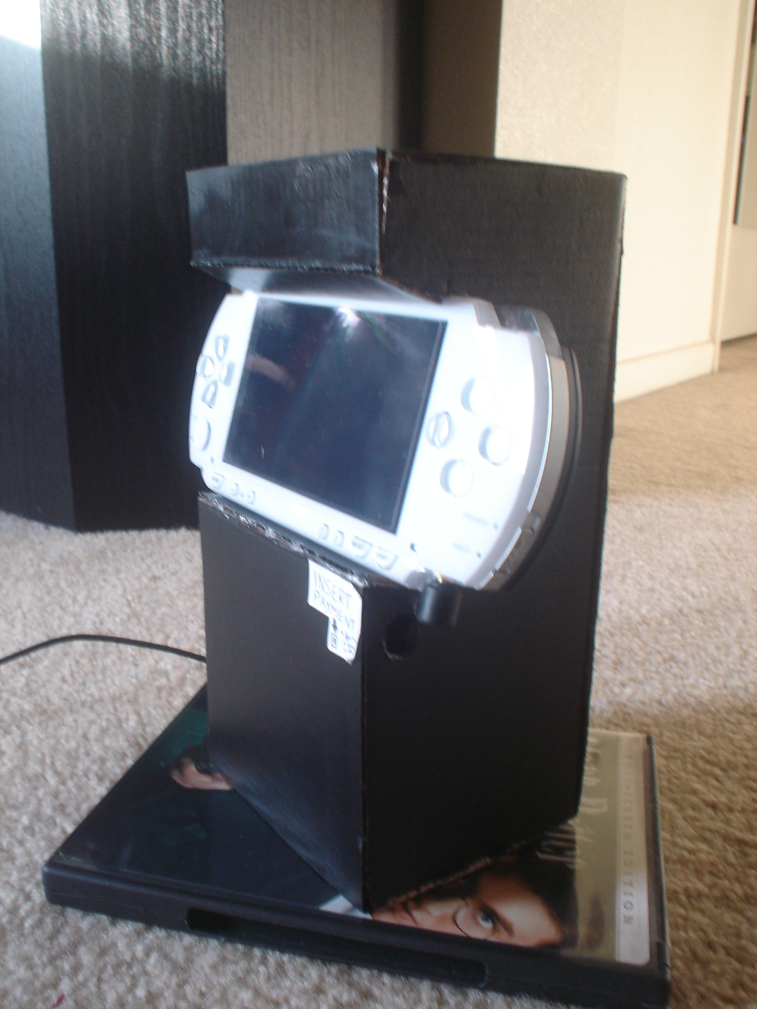 PSP Cardboard Arcade Stand