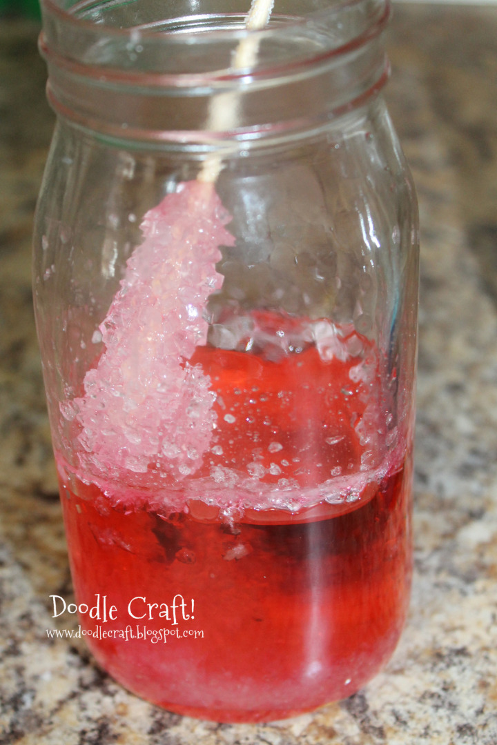 homemade rock candy crystals science fun sugar syrup sticks skewers 2 weeks to grow your own tutorial with pictures (13).JPG