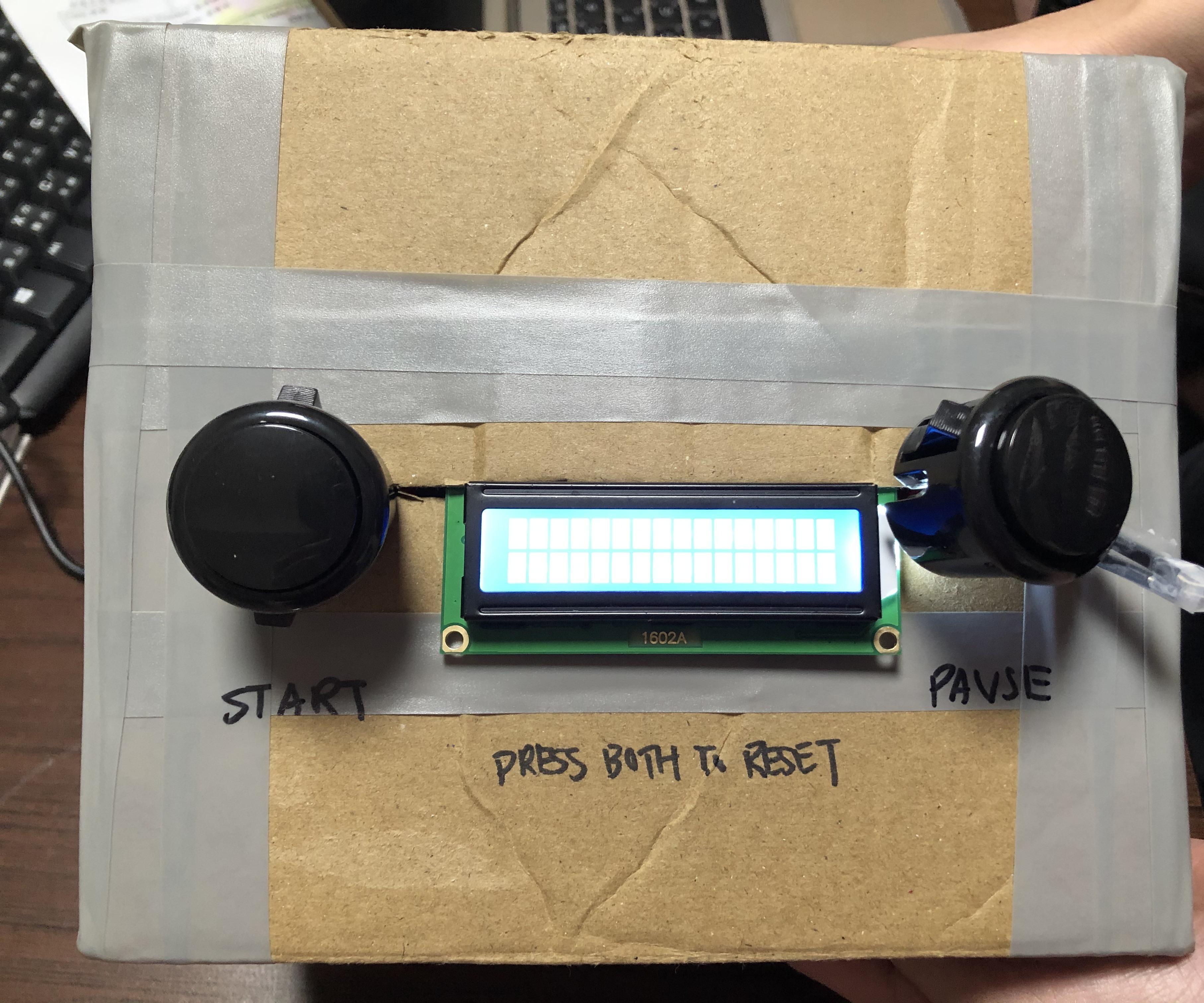 LCD Stop-Watch 