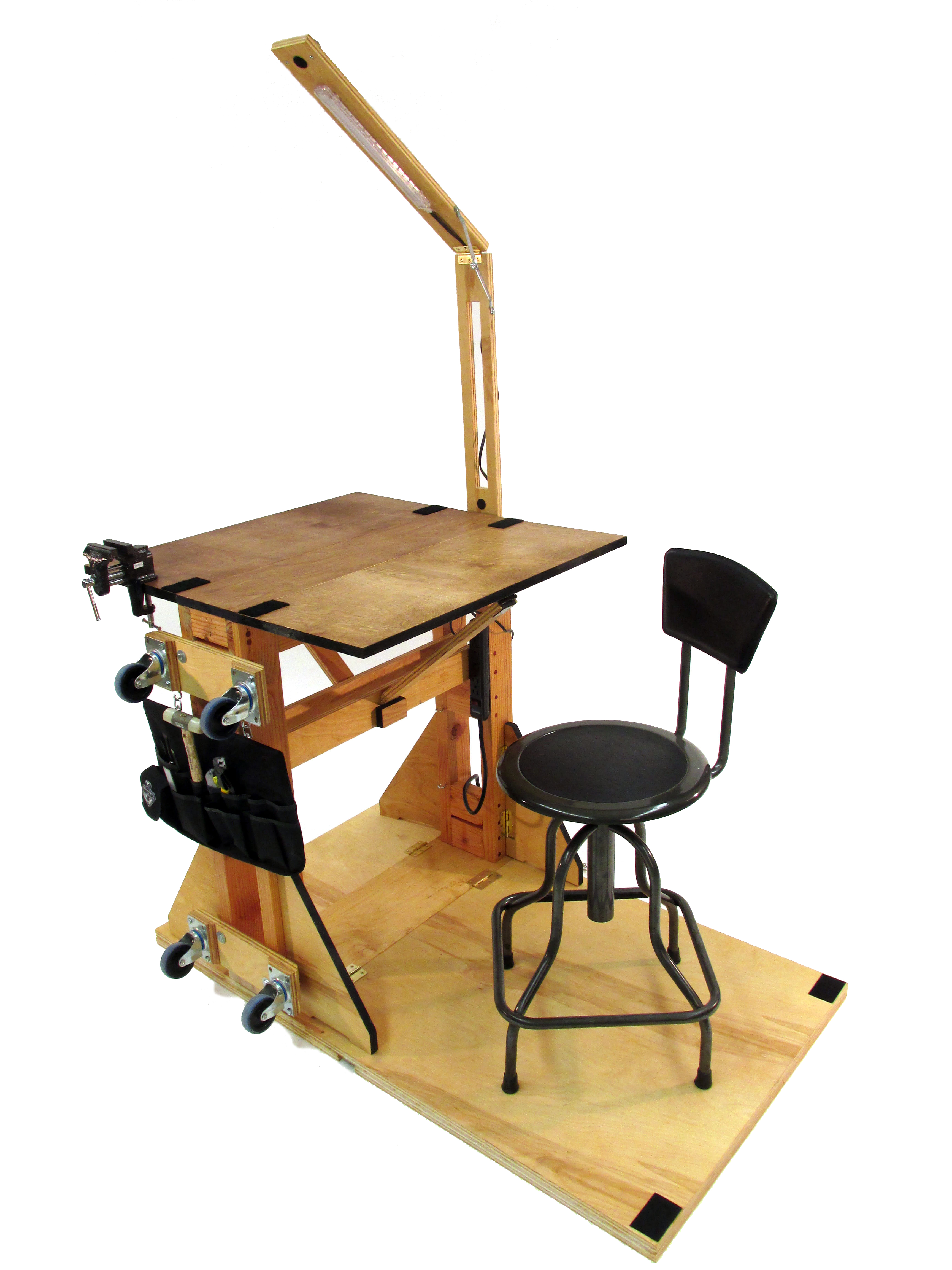 Maker Station: the Portable Reconfigurable Work Station for All Makers