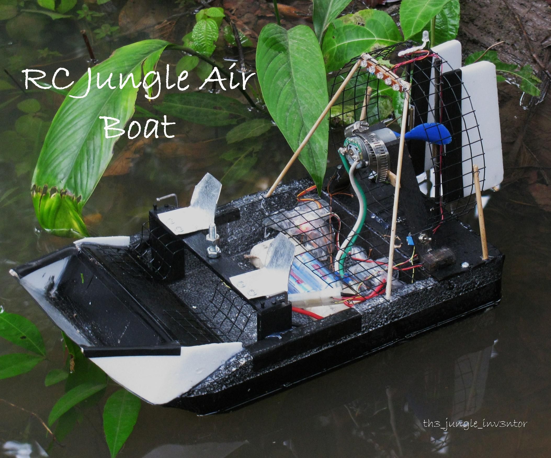 How to Make a RC Air Boat for Videoing and Fun